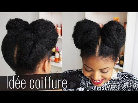 Afro style coiffure