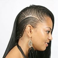 Belle coiffure africaine