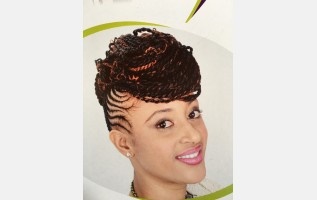 Coiffure africaine tresse tissage