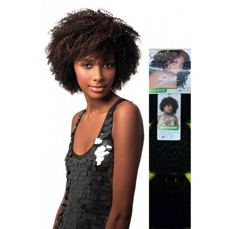 Coiffure black avec tissage