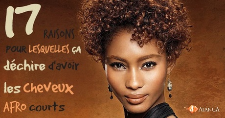 Coiffure cheveux court africain