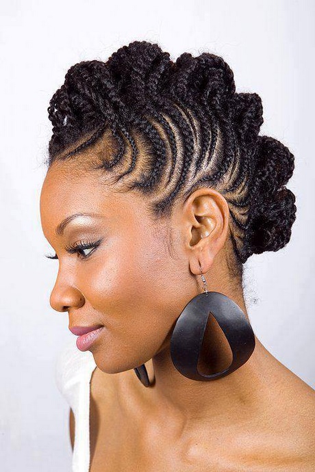 Coiffure cheveux naturels femmes noires