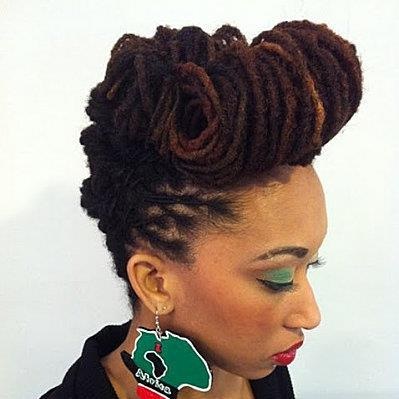 Coiffure rasta pour femme