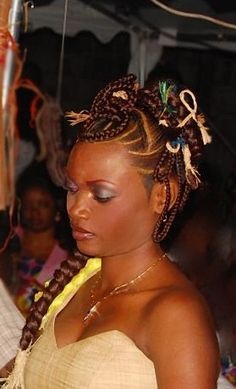 Coiffures africaine mariage