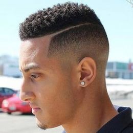 Coupe de cheveux homme crepu