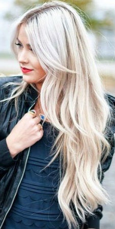 Photo cheveux long dégradé