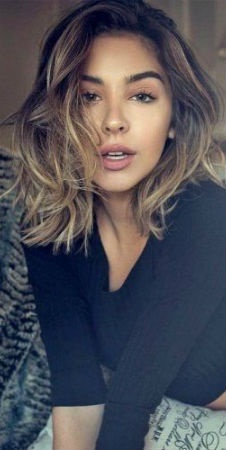 Photo cheveux long dégradé