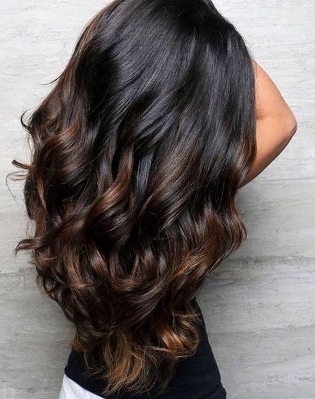 Balayage cheveux long