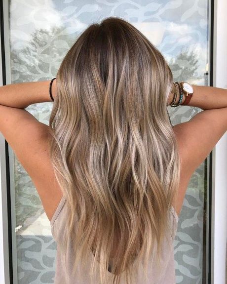 Balayage cheveux long