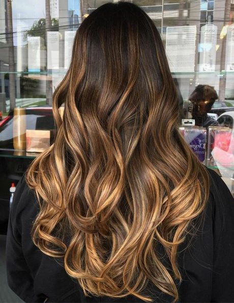 Balayage cheveux long