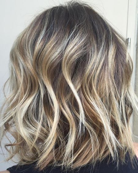 Balayage cheveux mi long