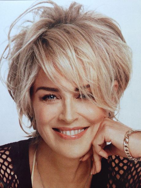 Coupe de cheveux sharon stone