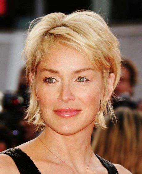 Coupe de cheveux sharon stone