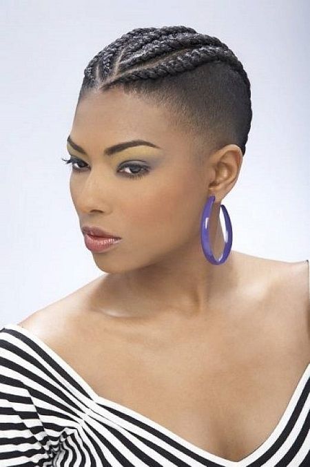 Coupe garçonne femme noire