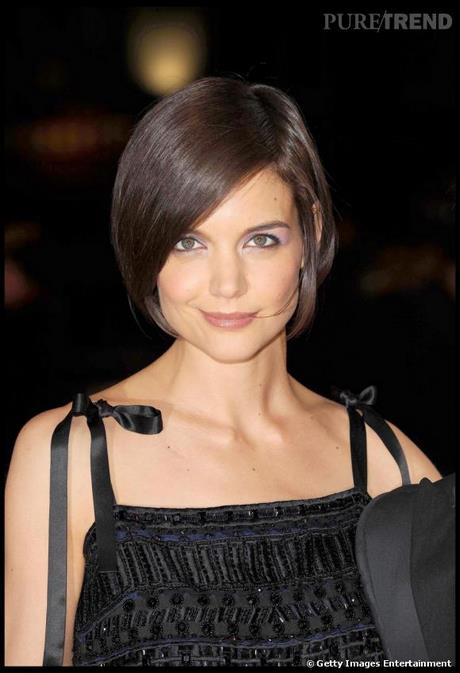 Katie holmes cheveux courts