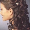 Coiffure boucles mariage