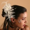 Coiffure mariage plume