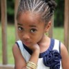 Tresse africaine petite fille cheveux court